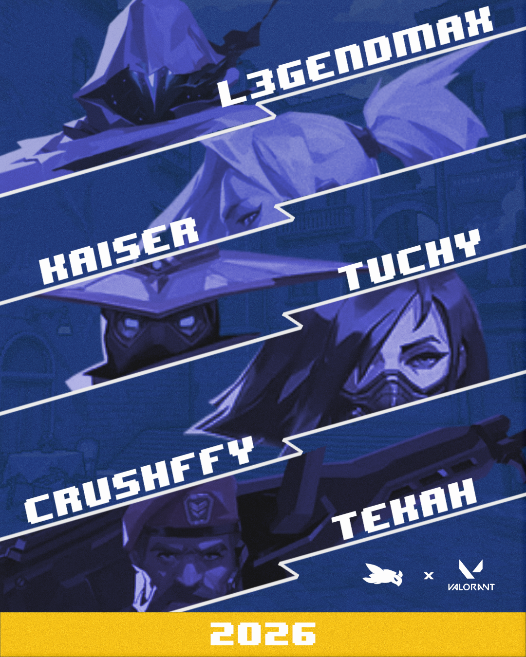 Presentación del equipo de Valorant de Turtles Clan
