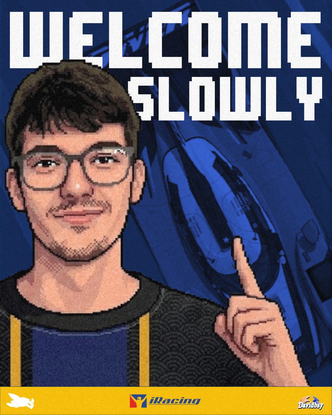 Presentación de Slowly como piloto de iRacing de Turtles Clan